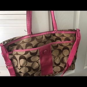 Coach diaper bag